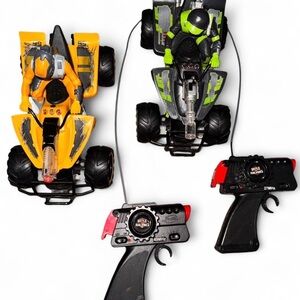 Remote Control Kids ATV Toy - Yellow and Green